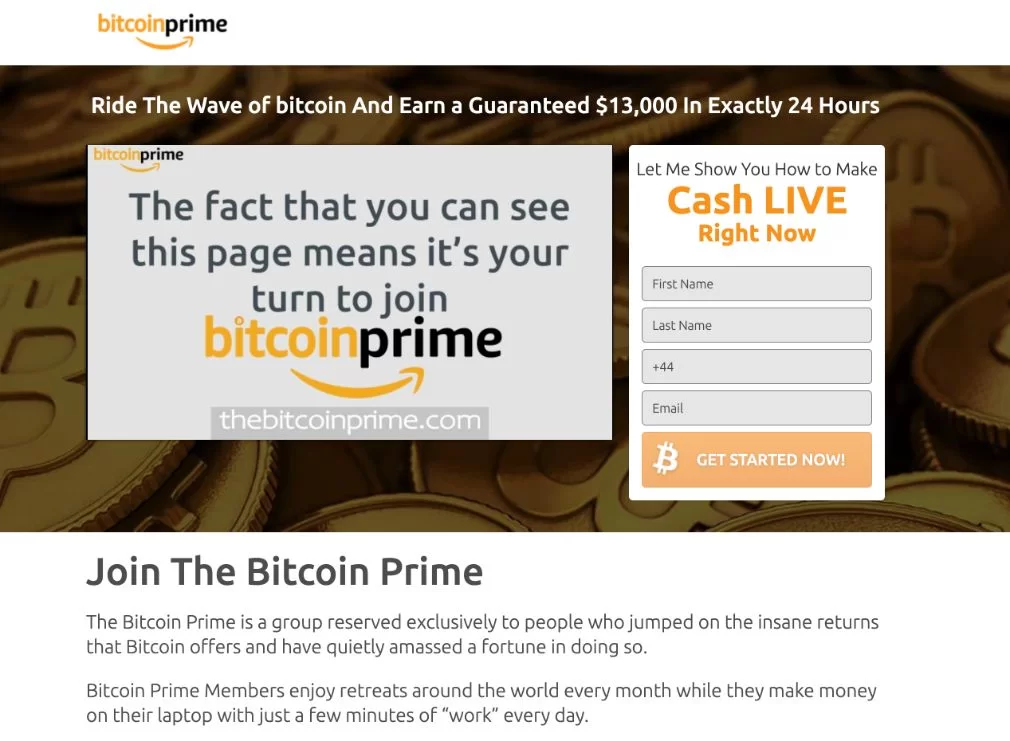 Bitcoin Prime Review